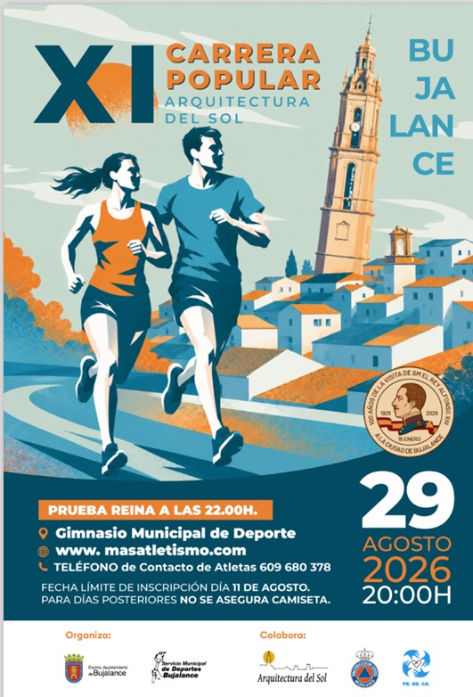 XI CARRERA POPULAR ARQUITECTURA DEL SOL BUJALANCE